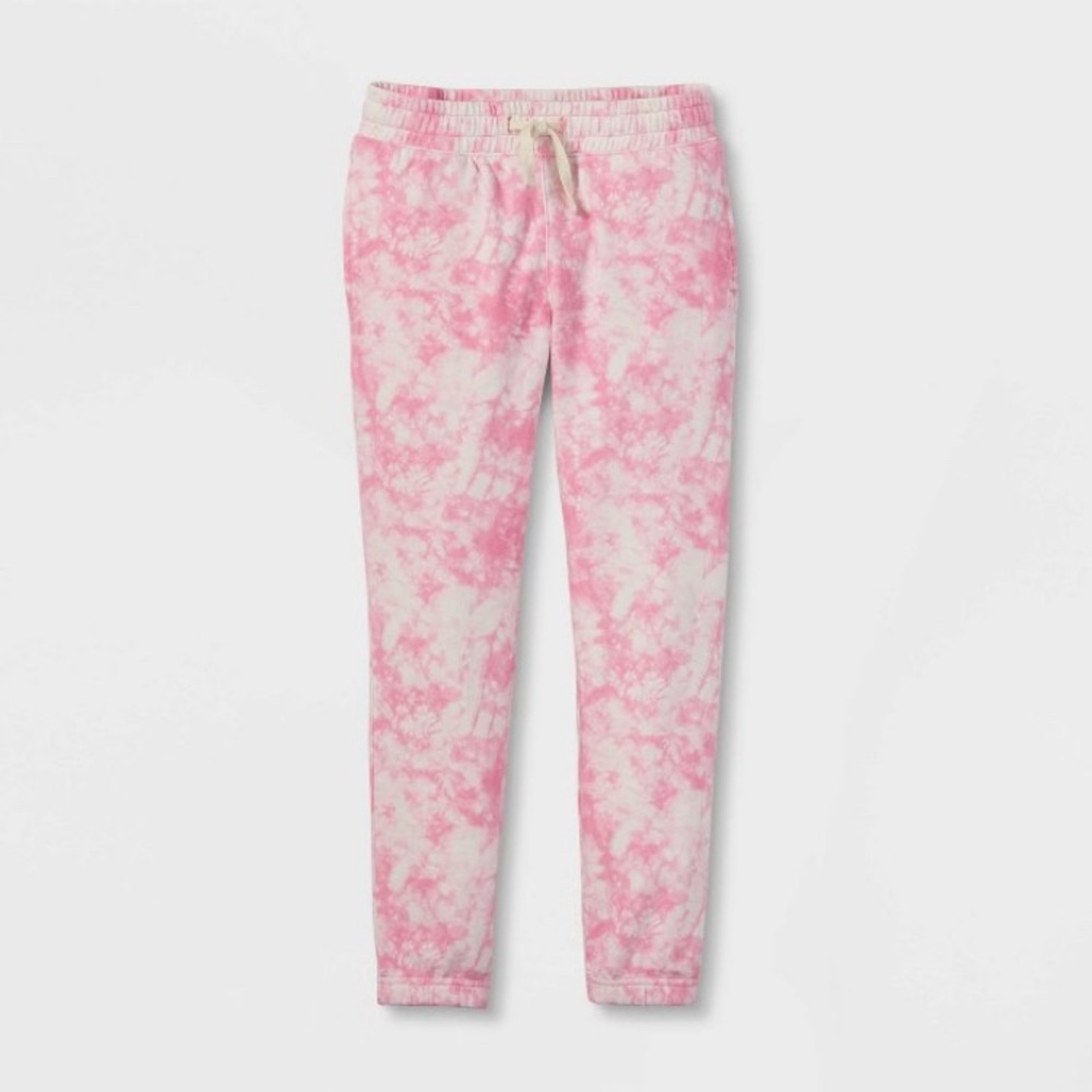 Cat & Jack Pink Tie-Dye Sweatpants